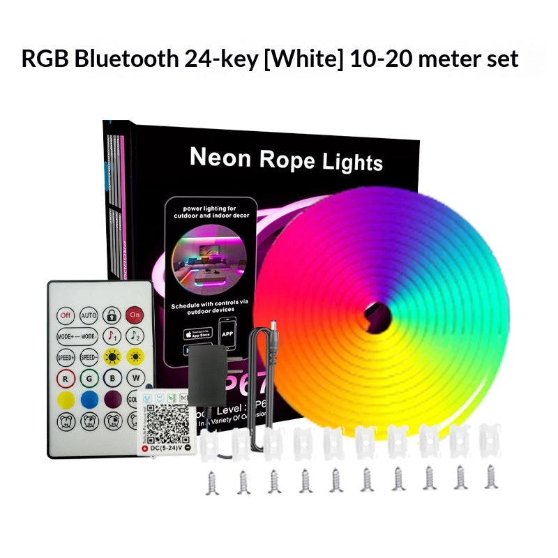 Smart Voice-Controlled Multicolor Neon Light Strip