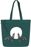 Ecoright Aesthetic Canvas Tote Bag for Women Large Zipper Tote Bags with Pocket, Womens Tote Bag for Yoga, Work, Beach